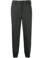 Neil Barrett Cuffed Tailored Trousers - Grey