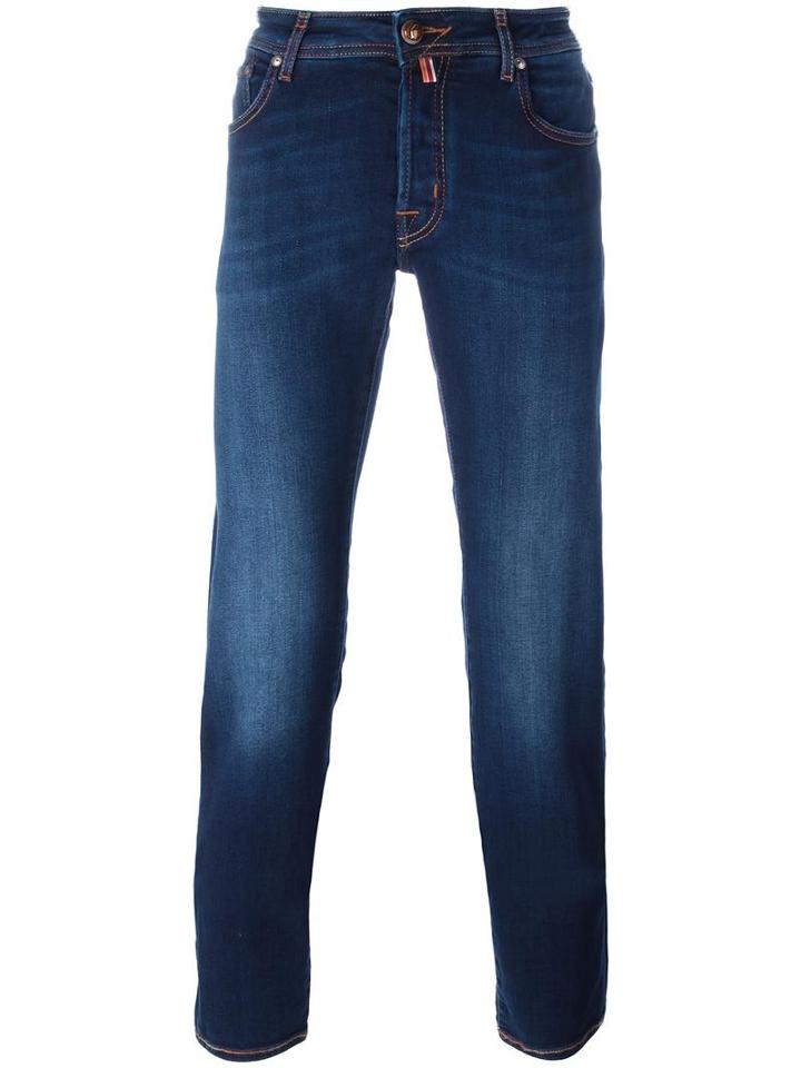 Jacob Cohen Slim Fit Jeans, Men's, Size: 34, Cotton/polyester/spandex/elastane