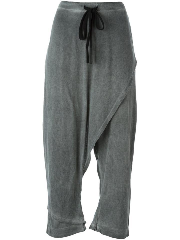 Lost & Found Ria Dunn Wrapped Pants, Women's, Size: Small, Grey, Cotton/cashmere