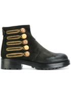Fausto Zenga Zipped Ankle Boots - Brown
