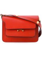 Marni Trunk Small Shoulder Bag - Red