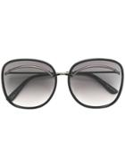 Bottega Veneta Eyewear Nero Acetate Sunglasses - Black