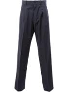 Stella Mccartney Classic Pleated Trousers - Blue
