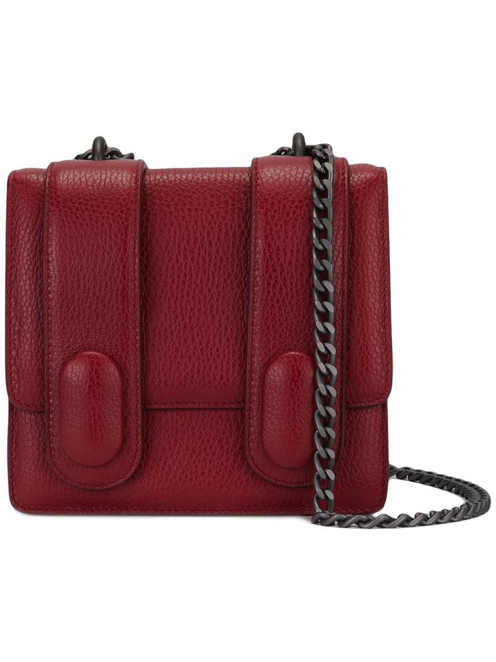 Antonio Marras - Textured Satchel - Women - Leather - One Size, Red, Leather