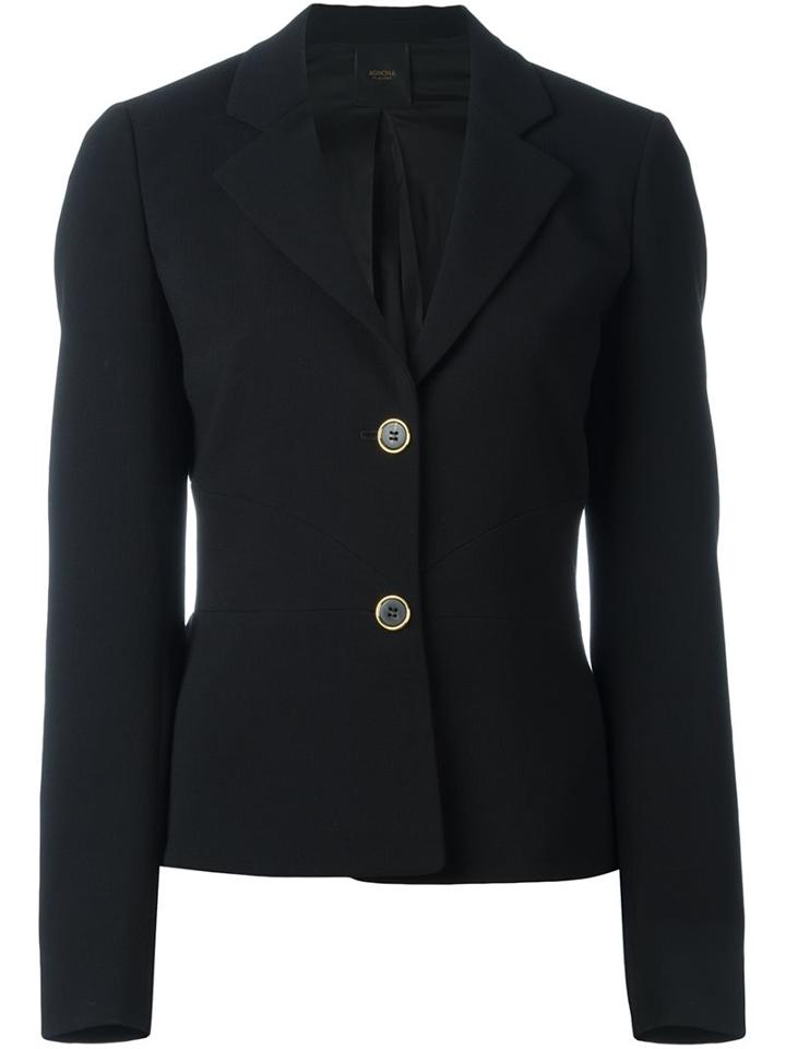 Agnona Two Button Blazer