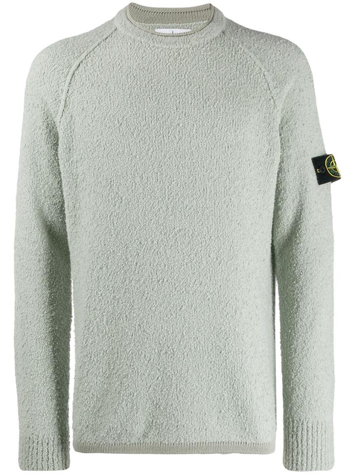 Stone Island Knitted Sweatshirt - Green