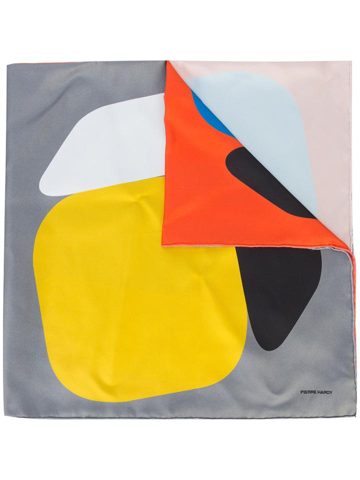 Pierre Hardy Geometric Colour-block Scarf - Multicolour