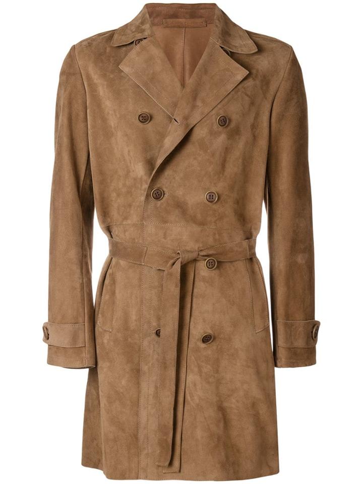 Salvatore Santoro Double Breasted Jacket - Brown
