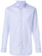 Z Zegna Polka Dot Shirt - Blue