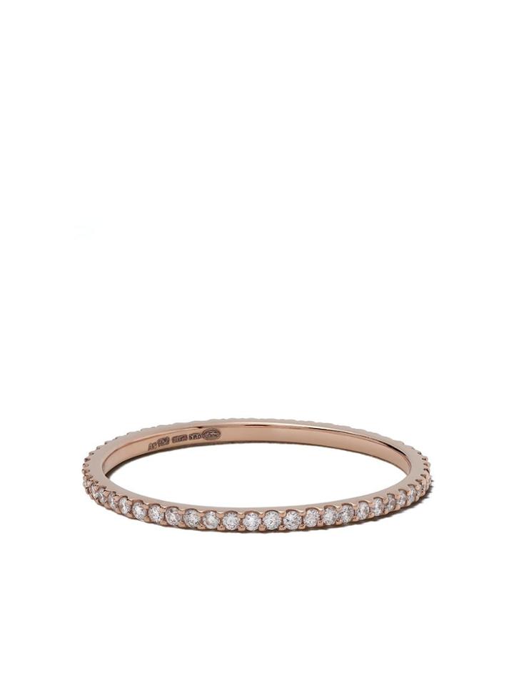 White Bird 18kt Rose Gold Diamond Solange Ring