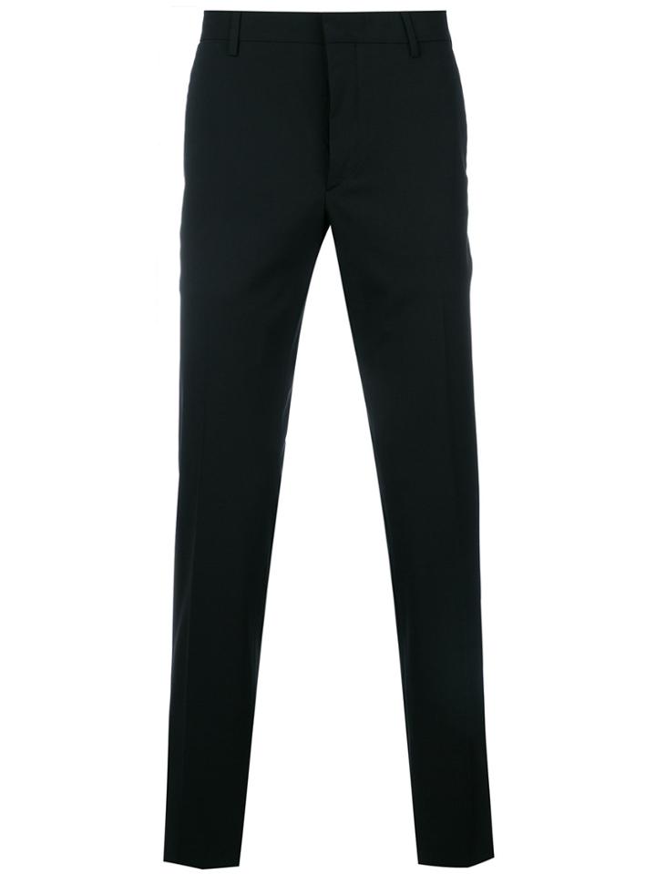 Prada Tailored Pleated Trousers - Black