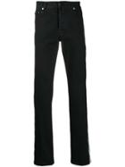 Kiton Striped Jeans - Black