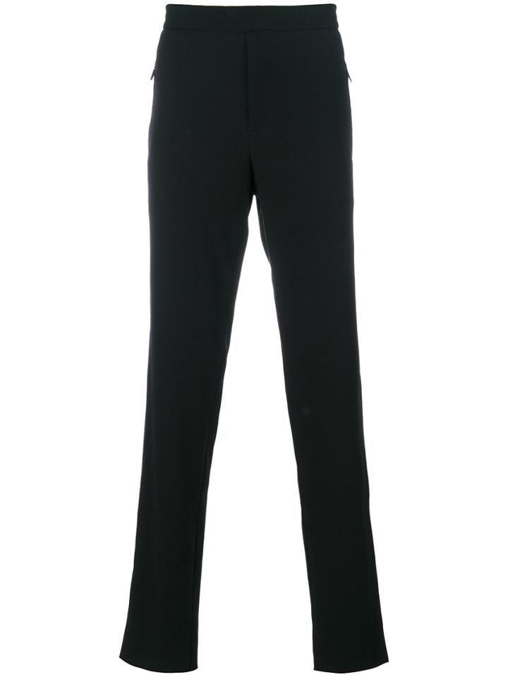 Emporio Armani Zip Pocket Trousers - Black