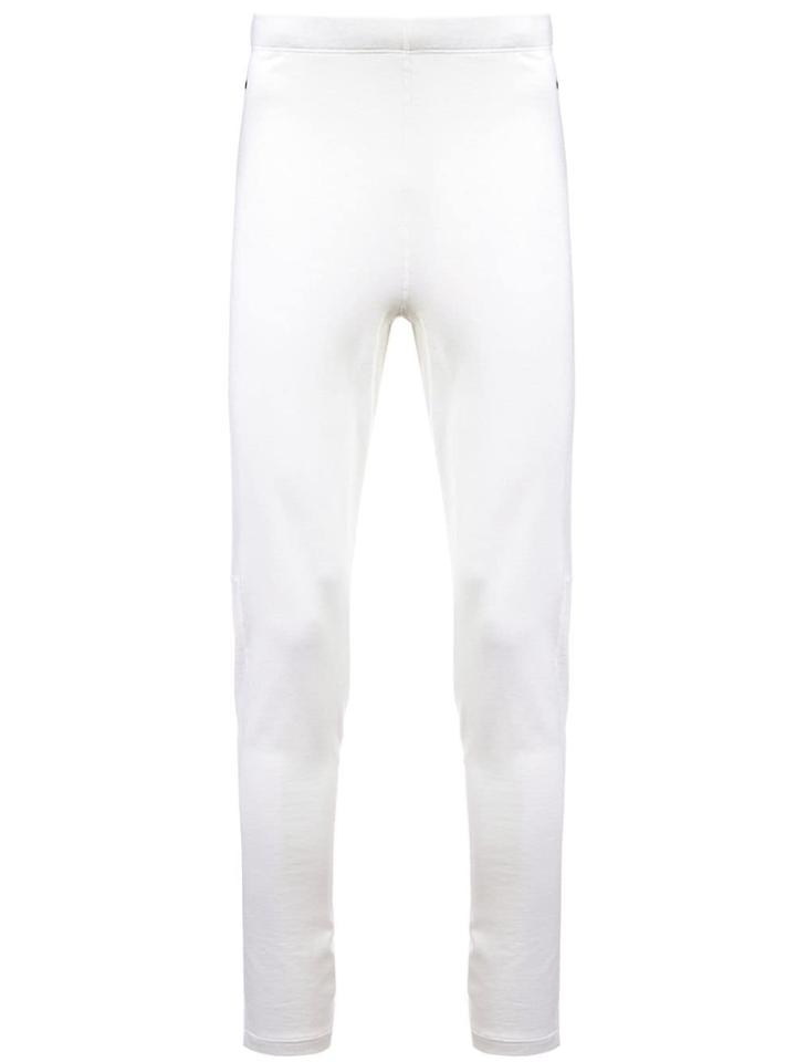 Nike Slim-fit Leggings - Summit White/black