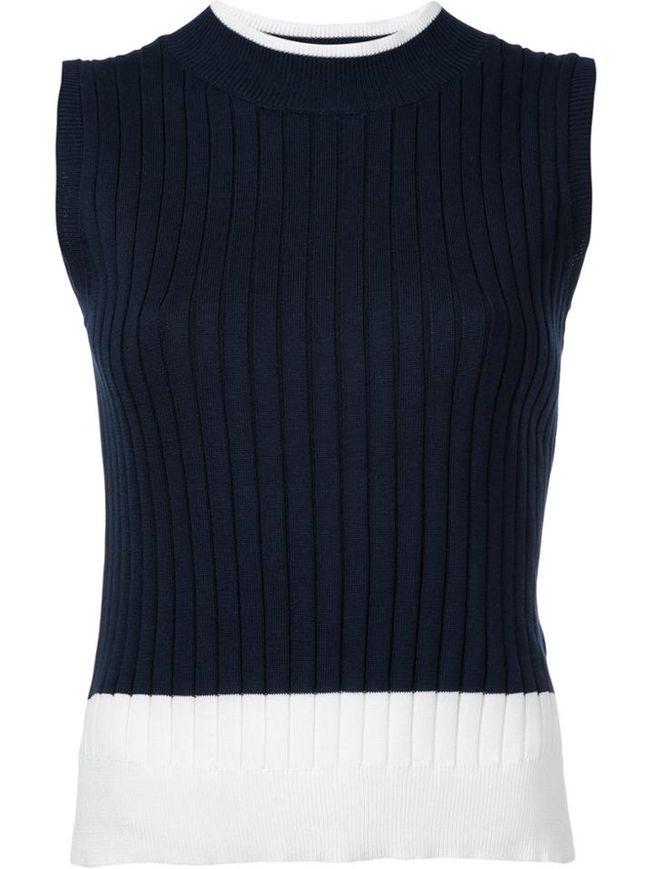 Loveless Sweater Vest - Blue