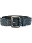 Bottega Veneta Woven Belt - Blue