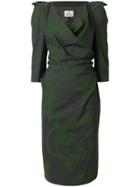 Vivienne Westwood Structured Shoulder Dress - Grey