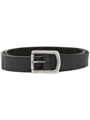 Album Di Famiglia Classic Buckle Belt - Black