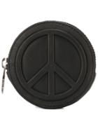Ps By Paul Smith Peace Embossed Zipped Circular Wallet