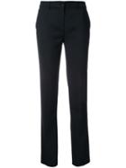 Etro Tailored Trousers, Women's, Size: 46, Black, Spandex/elastane/acetate/viscose