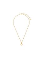 Christian Dior Pre-owned Circle Rhinestone Necklace - Gold