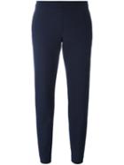 Theory - Cropped Flared Trousers - Women - Cotton/polyamide/polyester/spandex/elastane - 6, Blue, Cotton/polyamide/polyester/spandex/elastane