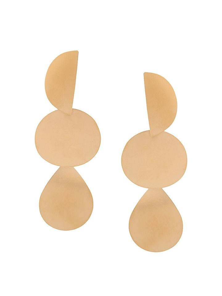 Annie Costello Brown Mattea Earrings - Gold