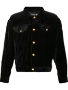Enfants Riches Deprimes Velvet Denim-style Jacket