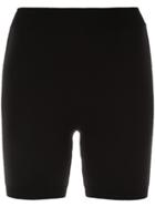 Nagnata Jacquard Biker Shorts - Black