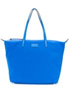 Rebecca Minkoff Logo Patch Shopper Tote - Blue