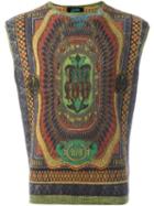 Jean Paul Gaultier Vintage Printed Fine Knit Top