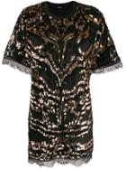 Amen T-shirt Mm St. Leopardo - Black