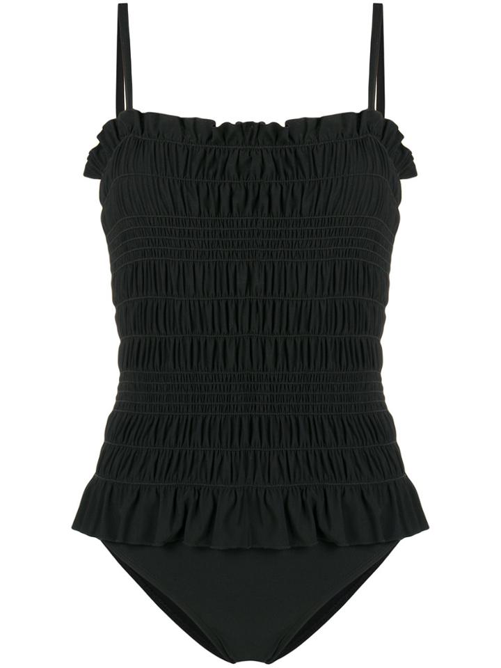 Tory Burch Costa One-piece Swimsuit - Black
