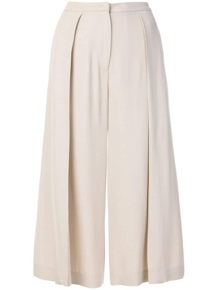 Fabiana Filippi Wide Leg Cropped Pants - Neutrals