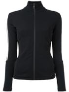 Fendi Zipped Sweatshirt, Women's, Size: 38, Black, Polyamide/spandex/elastane