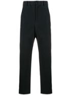 Zucca Elastic Waist Tailored Trousers - Black