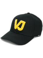 Versace Jeans Logo Applique Baseball Cap - Black