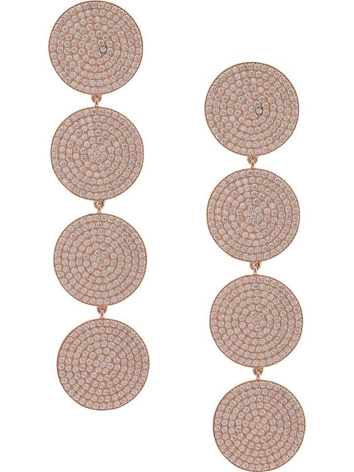 Nickho Rey Drop-disc Earrings - Gold