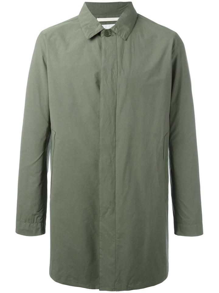 Norse Projects Shirt Jacket, Men's, Size: Large, Green, Cotton/polyamide