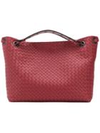 Bottega Veneta Garda Tote Bag - Red