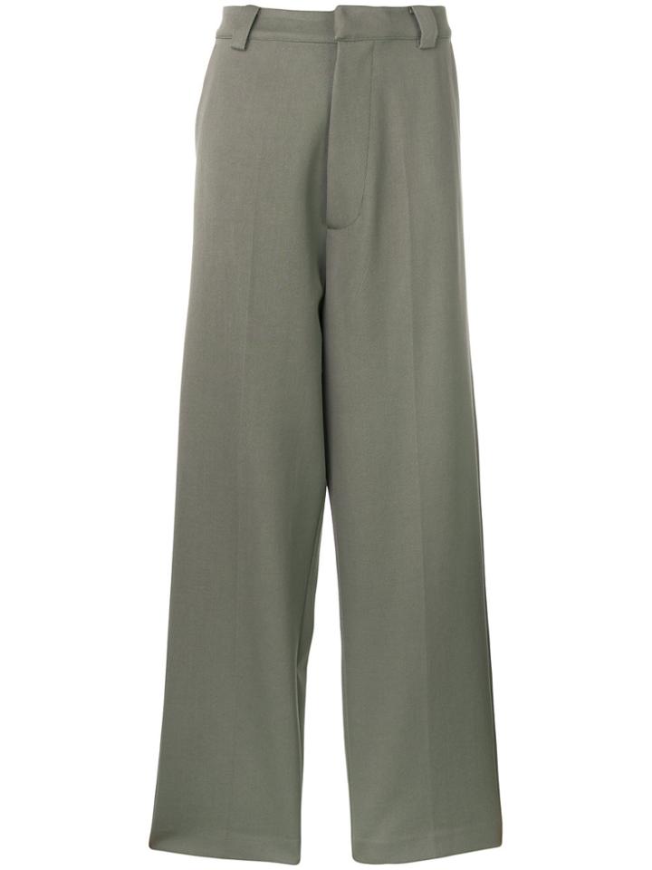 Erika Cavallini Wide Leg Trousers - Grey