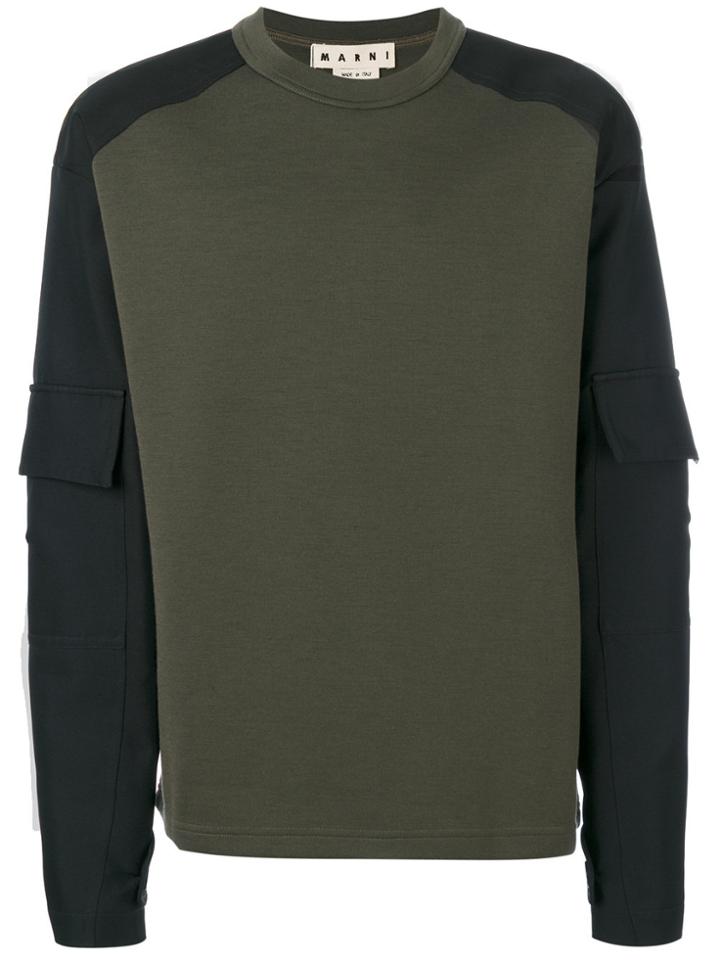 Marni Military Sweater - Grey
