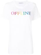 Quantum Courage 'offline' T-shirt - White