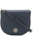 Tommy Hilfiger Logo Plaque Satchel - Blue