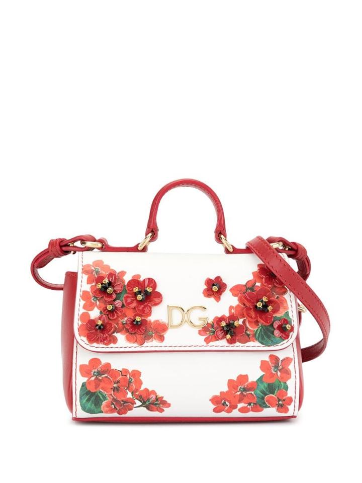 Dolce & Gabbana Kids Teen Portofino Shoulder Bag - White