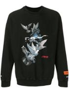 Heron Preston Printed Sweatshirt - Black