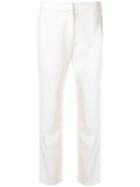 Kuho Slim Tailored Trousers - White