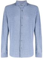 Z Zegna Regular-fit Plain Shirt - Blue