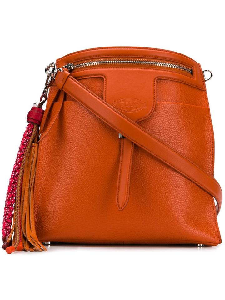 Tod's Thea Tote Bag - Orange
