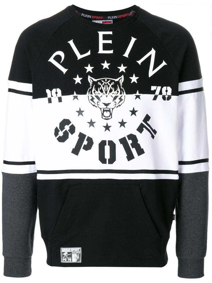 Plein Sport Logo Patch Sweatshirt - Black